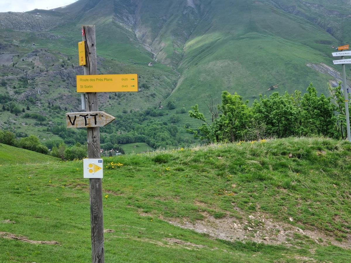 Agreable Appartement De 6 Pers Au Pieds Des Pistes ,Wifi Gratuit A Saint-Sorlin-D'Arves Labelise 3 Etoiles Au Gite De France المظهر الخارجي الصورة