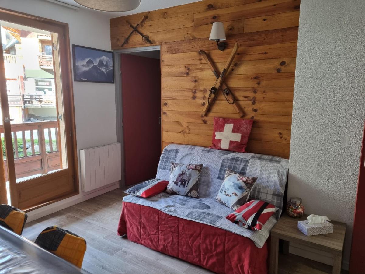 Agreable Appartement De 6 Pers Au Pieds Des Pistes ,Wifi Gratuit A Saint-Sorlin-D'Arves Labelise 3 Etoiles Au Gite De France المظهر الخارجي الصورة