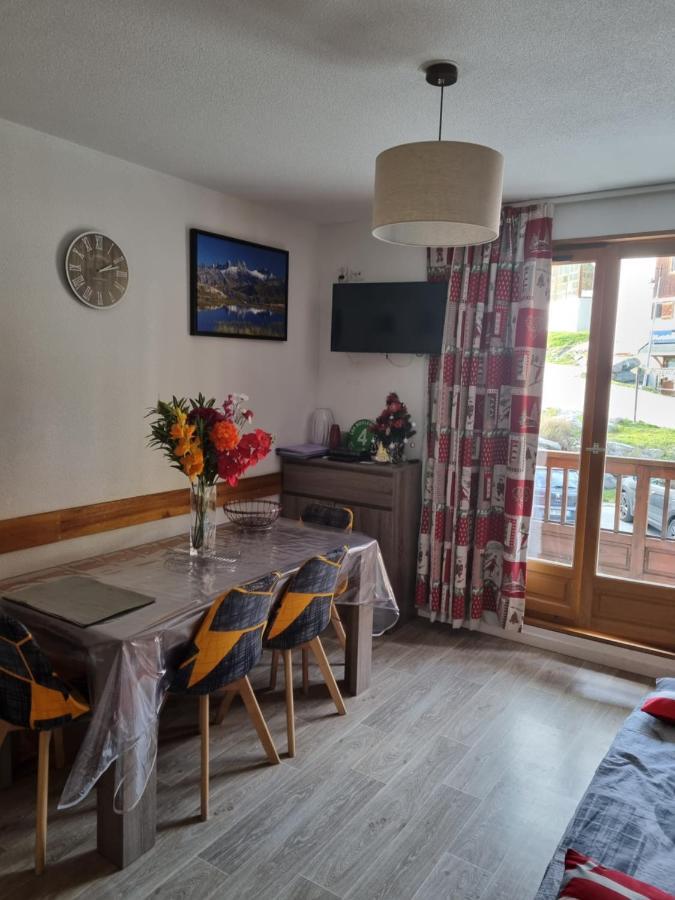 Agreable Appartement De 6 Pers Au Pieds Des Pistes ,Wifi Gratuit A Saint-Sorlin-D'Arves Labelise 3 Etoiles Au Gite De France المظهر الخارجي الصورة